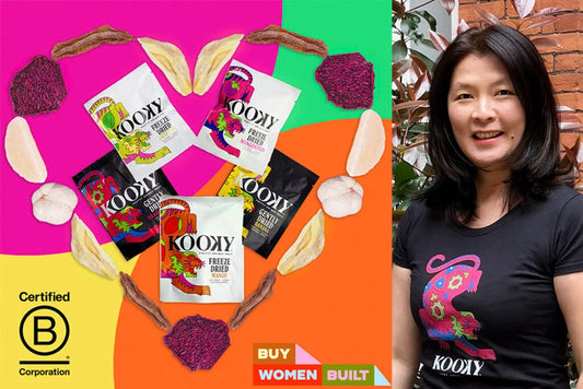 Kooky founder, Aline Burgmann, features in Channel X Magazine