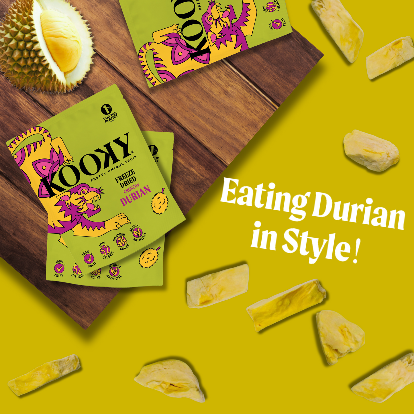 Freeze Dried Durian