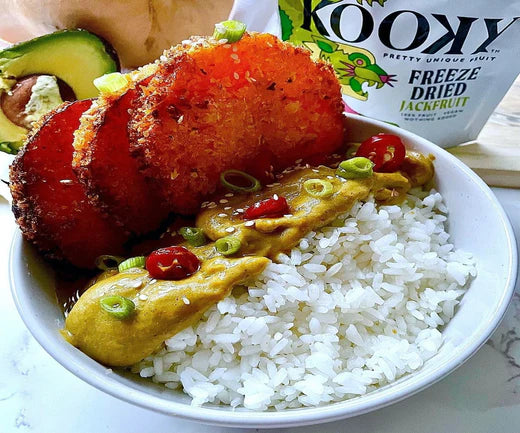Butternut Squash Katsu in Jackfruit Curry
