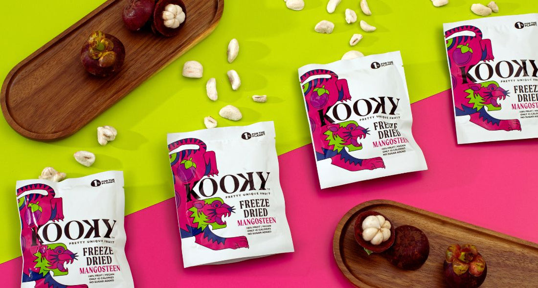 Freeze Dried Mangosteen at Kooky Unique Fruits