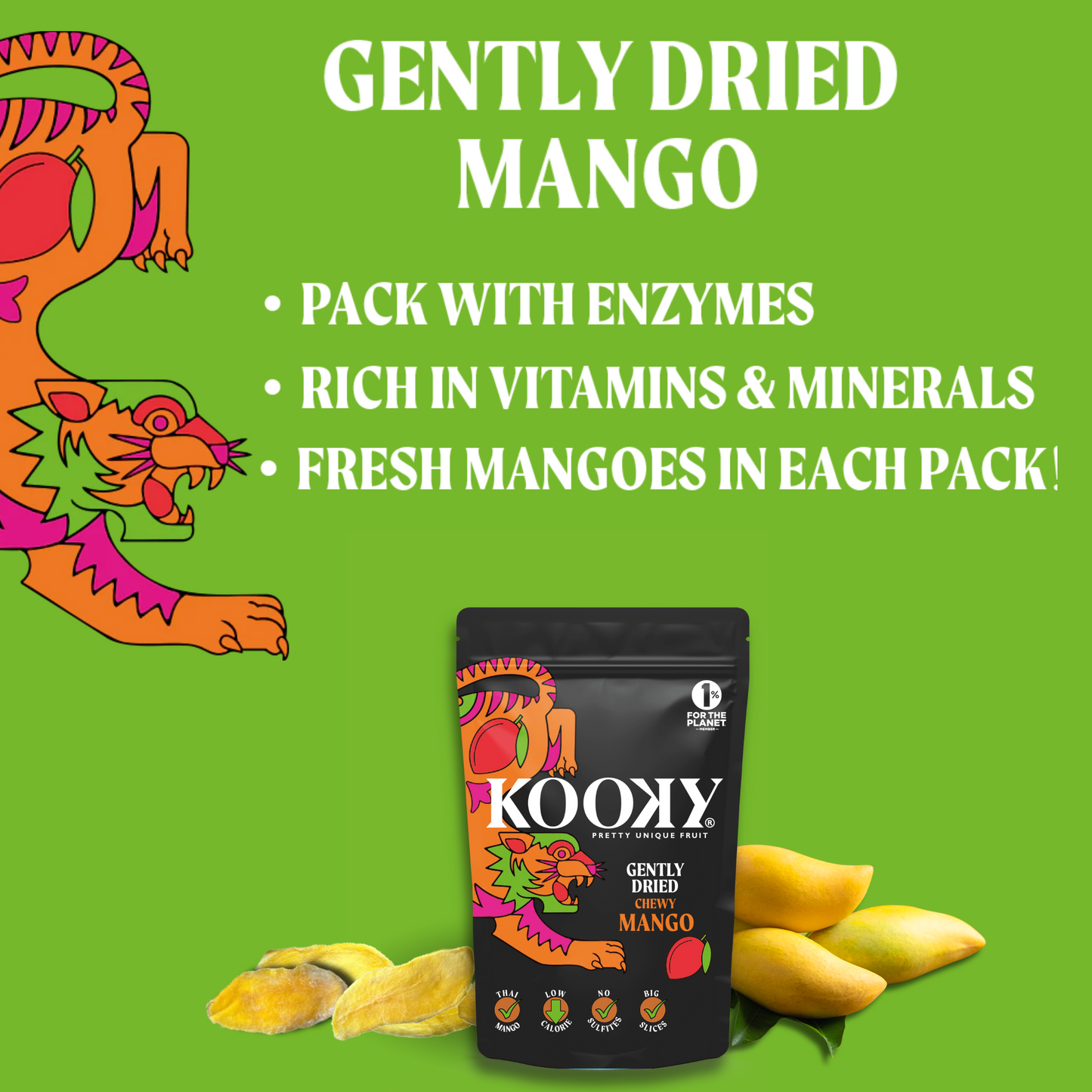 Gently Dried Mango