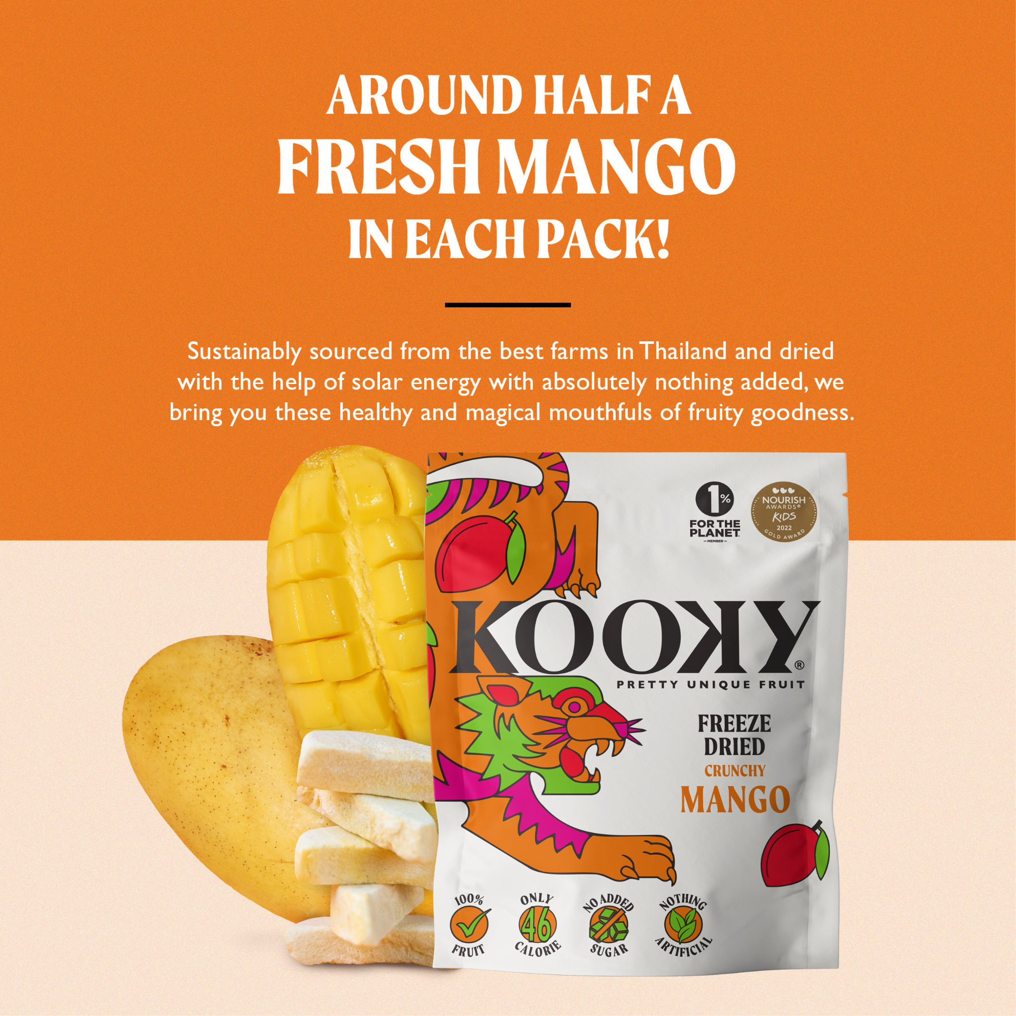 Kooky Kooky Freeze Dried Mango – I Am Kooky
