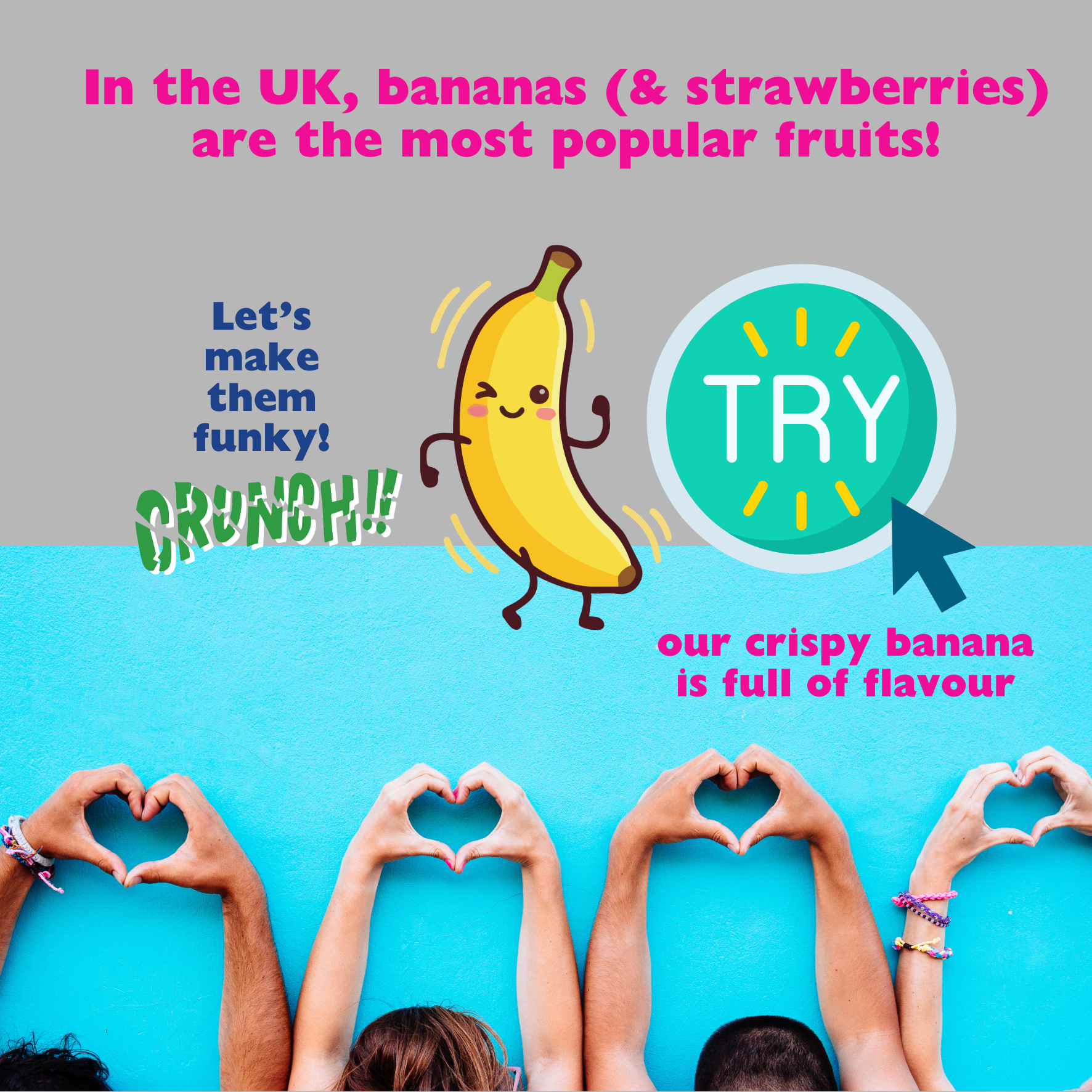 12pk - Freeze Dried Banana