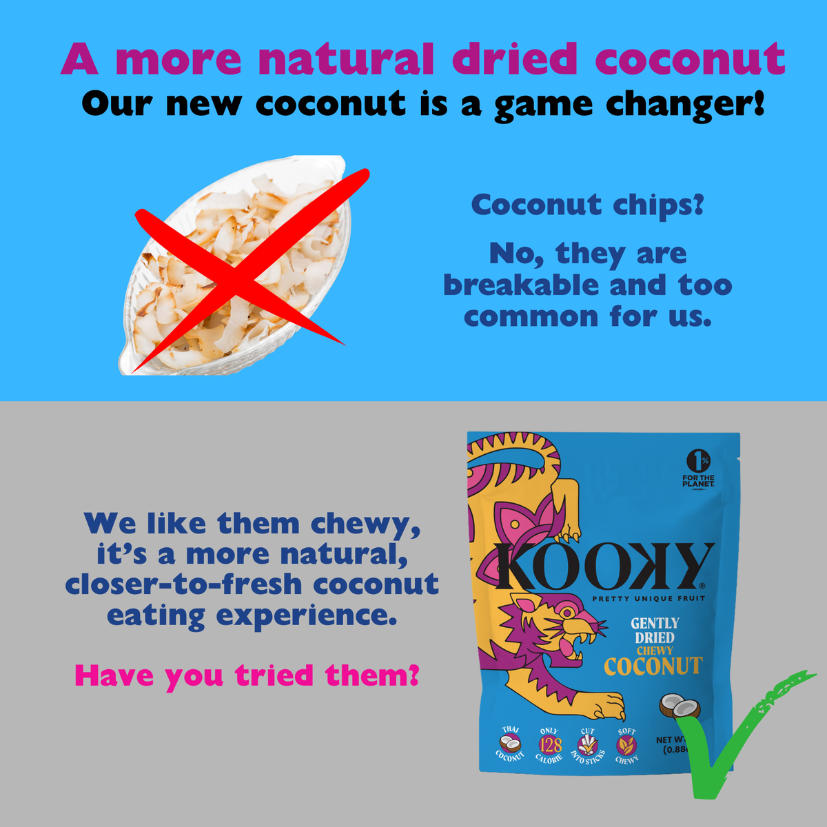 12pk - Gently Dried Coconut
