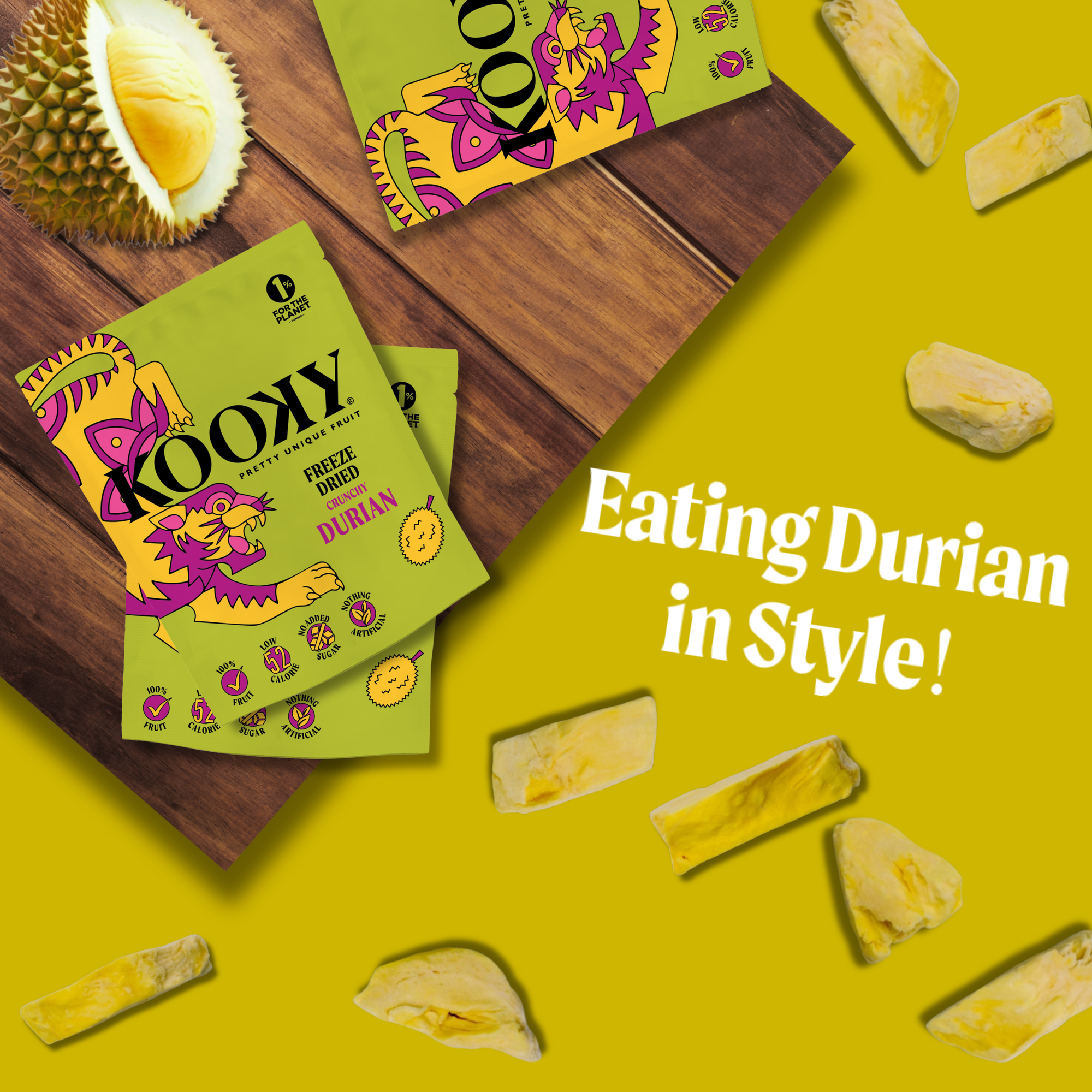 5pk - Freeze Dried Durian