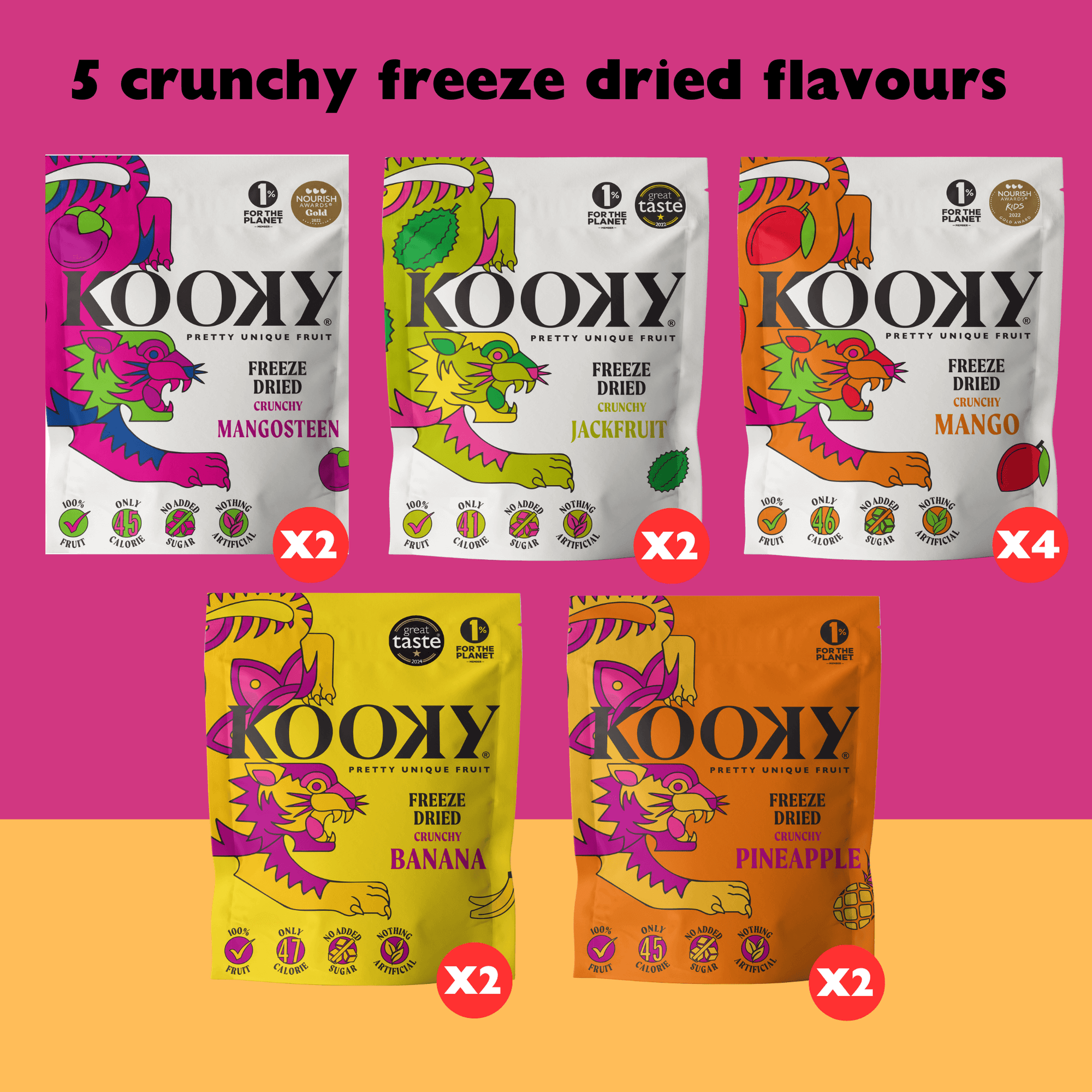 12pk - Family Freeze Dried Box