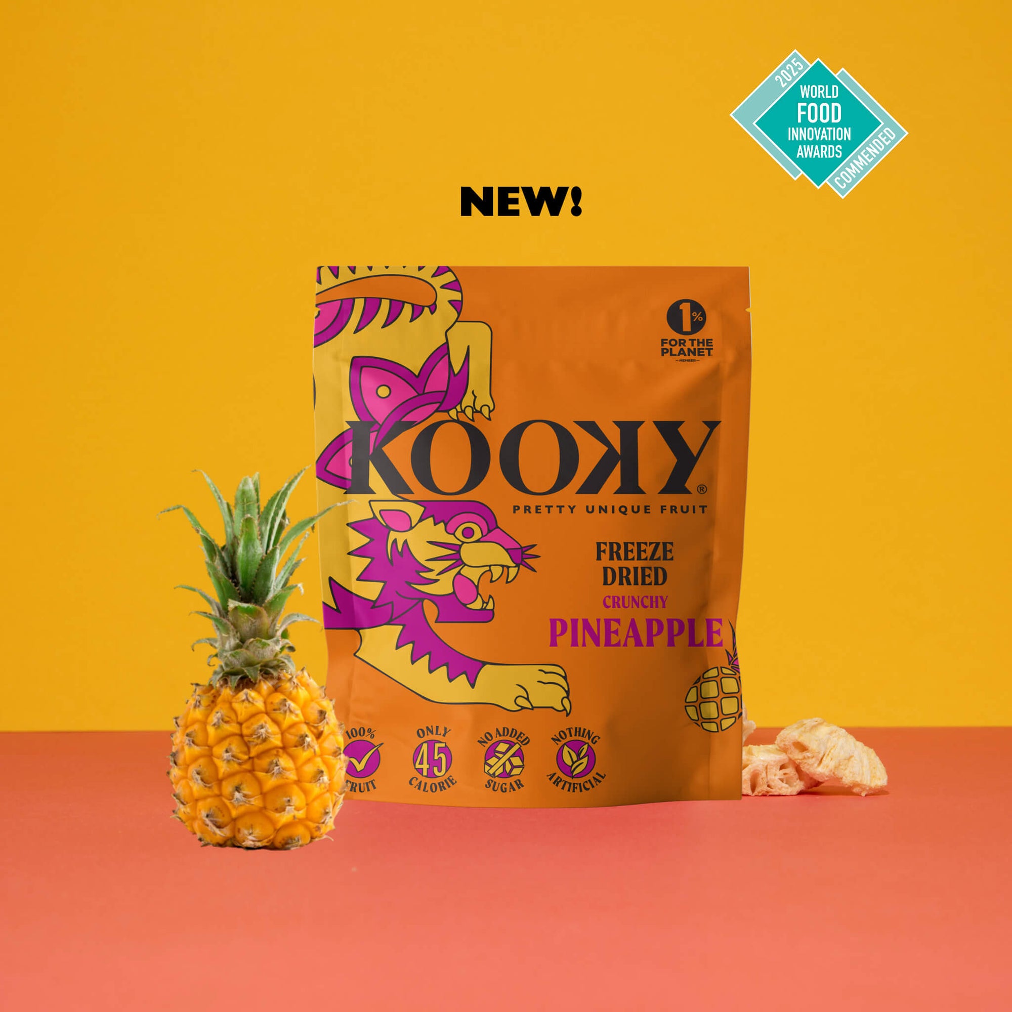 5pk - Freeze Dried Pineapple