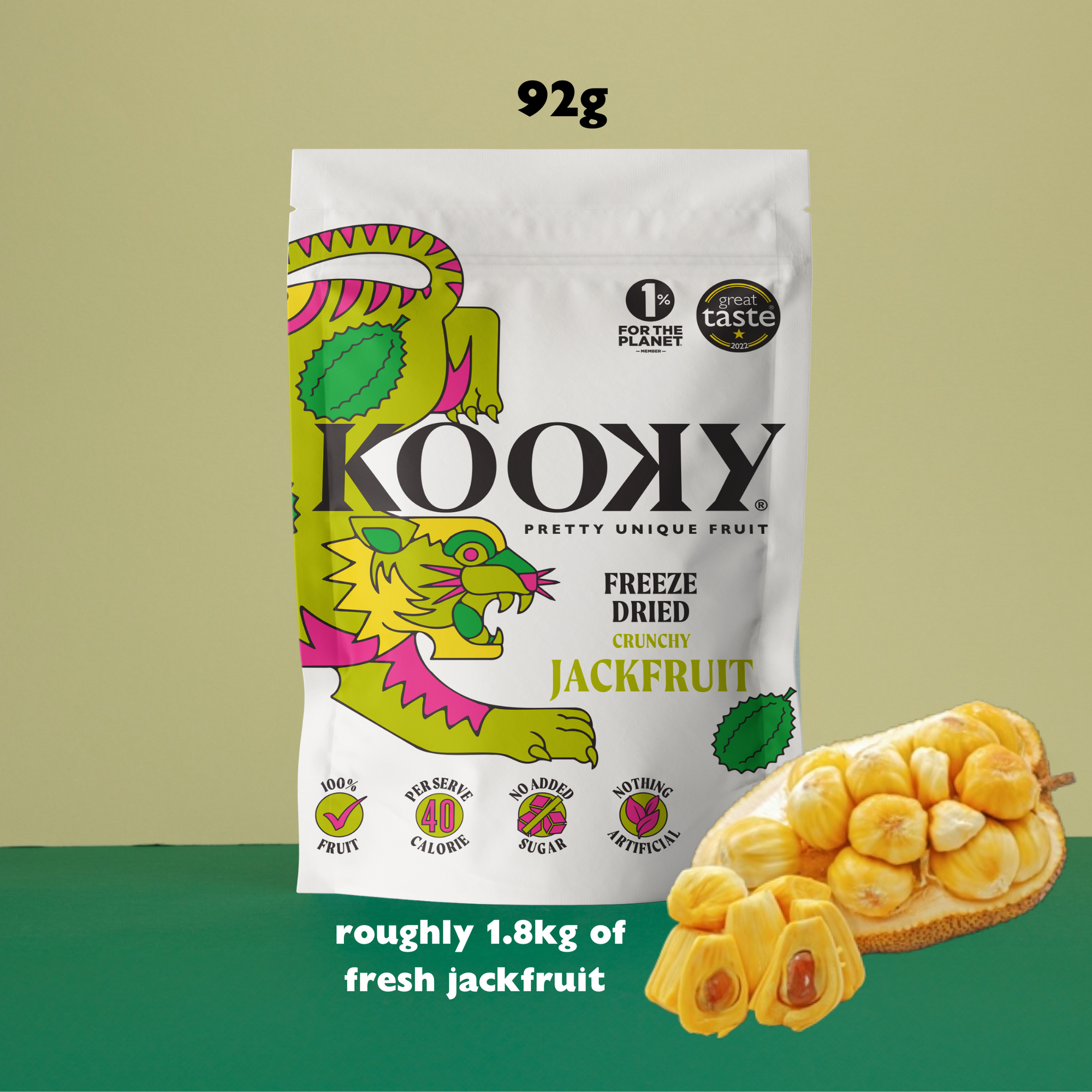 Freeze Dried Jackfruit - 2 sizes