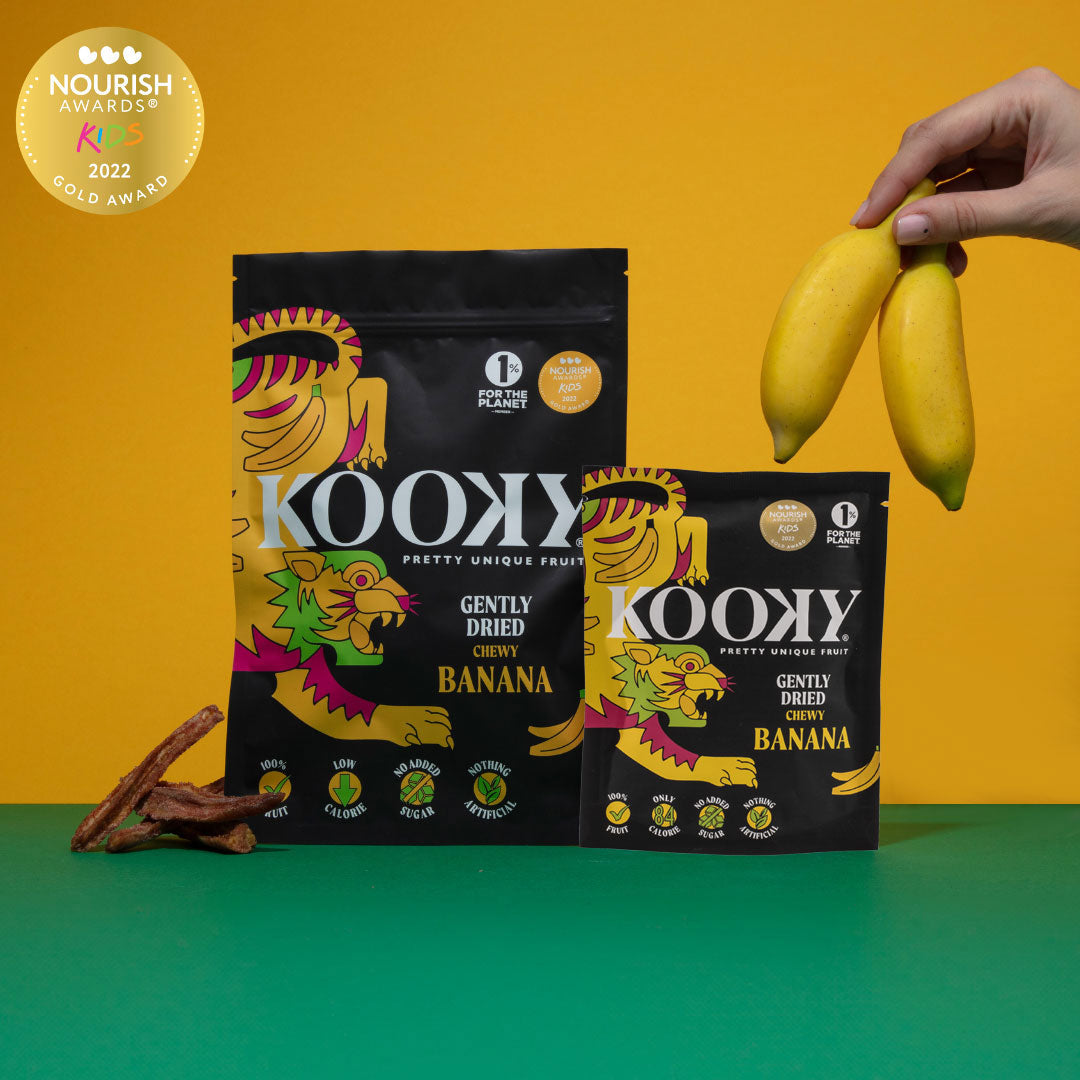 Gently Dried Banana - 2 sizes