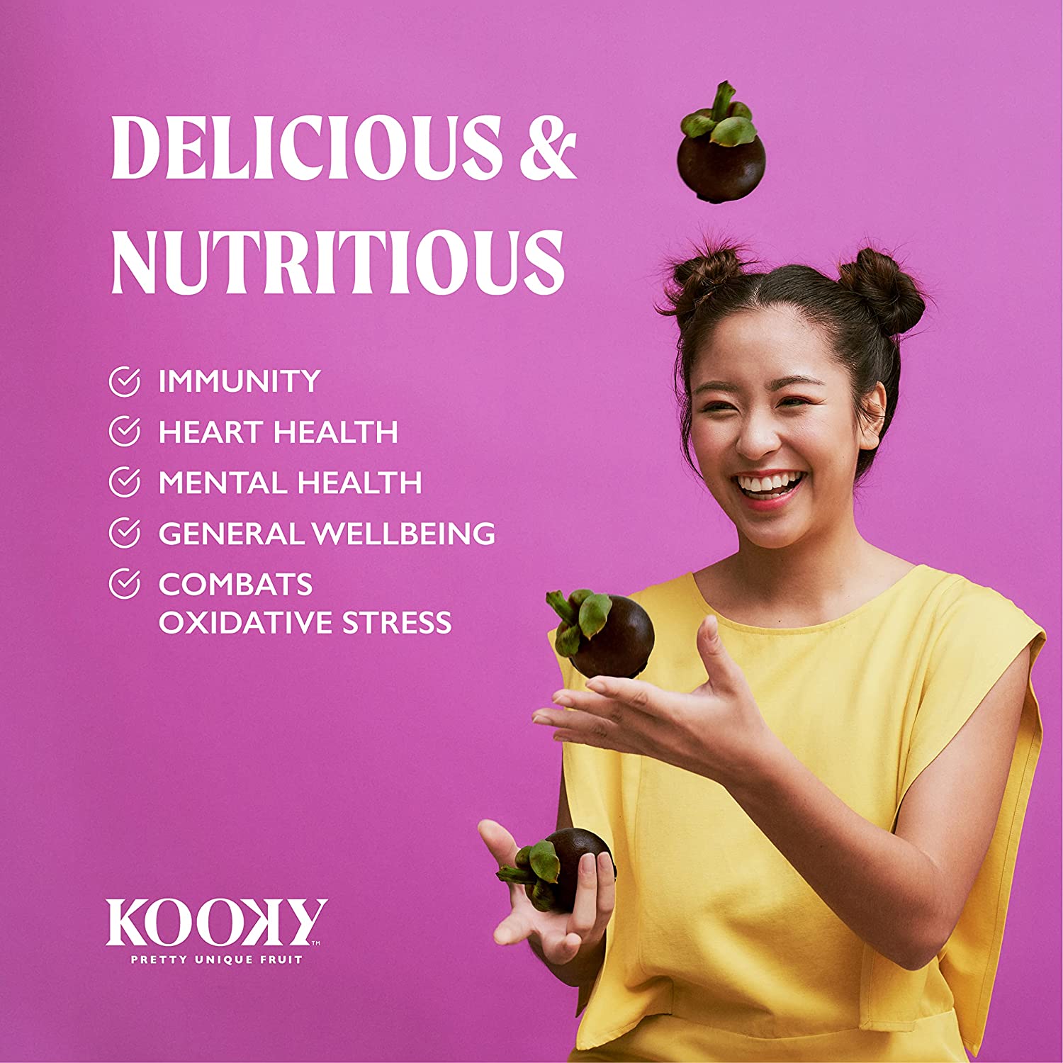Freeze Dried Mangosteen that is rich in antioxidants and a healthy snack that is 1 of your 5 a day